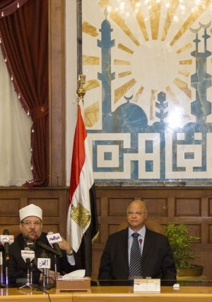 لقاء محافظ القاهرة و وزير الاوقاف