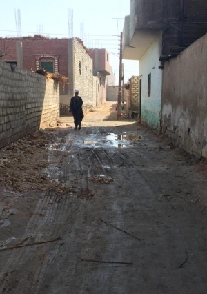 المياه الجوفية تغرق منازل في قرية «الكولا» بسوهاج