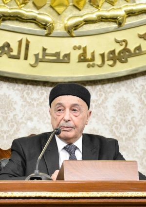 الجلسه العامه لمجلس النواب بحضور رئيس مجلس النواب الليبي