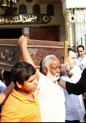 جنازة احمد عبدالوارث - تصوير محمود عبد الغني