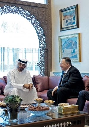 زيارة وزير الخارجية الأمريكي إلى الإمارات
