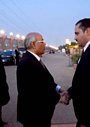 بدء عزاء اللواء حسن ناجي نائب رئيس حسن الحرية المصري