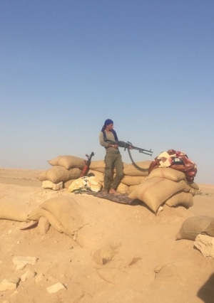 مقاتلات اليابجا.. مواجهة «داعش» بالرصاص والزغاريد