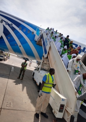 مصر للطيران تنقل رحلات الحجاج الأفارقة العام الماضى
