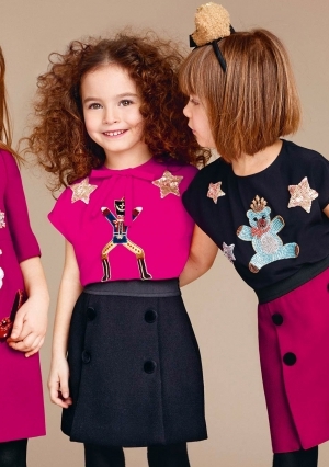 تصميمات أزياء ناعمة للأطفال من "D & G"