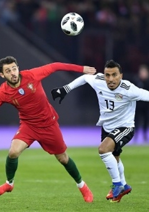 أبرز لقطات مباراة منتخب مصر والبرتغال