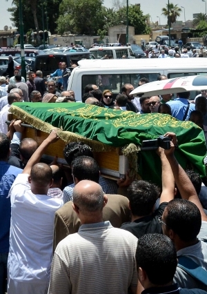 جنازة الإعلامية الراحلة صفاء حجازي