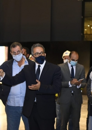وزير السياحة والآثار يتفقد متحف عواصم مصر بالعاصمة الإدارية الجديدة