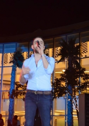 حسام حبيب يتألق في حفل مول مصر