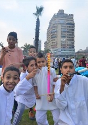 20 صورة تلخص فرحة المصريين بعيد الفطر