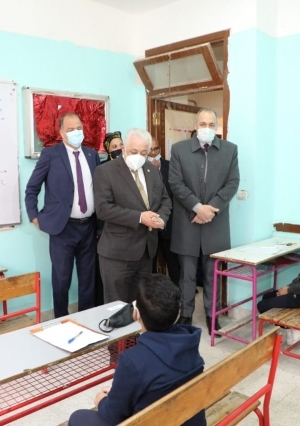 وزير التربية والتعليم والتعليم الفني يتفقد سير العملية الامتحانية بلجان محافظة القاهرة