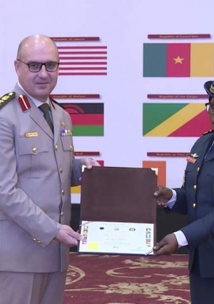 ختام فعاليات دورة الدبلوماسية العسكرية للأجانب رقم (2) (MDC-2022)