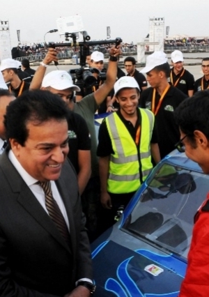 رالي القاهرة الأول للسيارات الكهربائية محلية الصنع