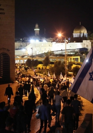 مسيرة لمتطرفين يهود في القدس