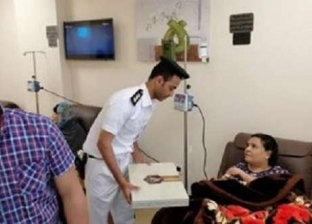 وفد من الشرطة لتوزيع «كعك العيد» على مرضى المستشفيات