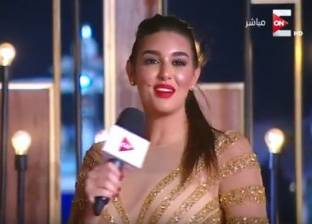 بالفيديو| ياسمين صبري تظهر بفستان ذهبي في مهرجان الجونة السينمائي