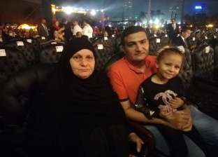 والدة محمد عبد الوهاب على رأس الحضور لاحتفالية الأهلي بالنجمة العاشرة