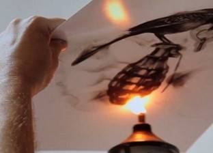 بالفيديو| فنان كندي يبدع لوحات باستخدام "النار"