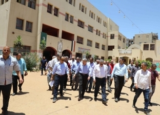 محافظ المنيا يتابع جاهزية لجان أبوقرقاص لاستقبال امتحانات الثانوية العامة
