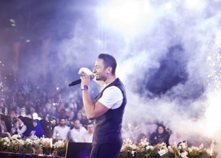 حمادة هلال يشكر جمهور نادي جزيرة الورد بعد حضور 10 آلاف شخص لحفله