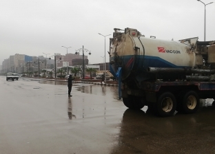سقوط أمطار غزيرة على الغربية والمحافظ يتابع أعمال شفط المياه