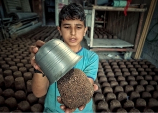 طفل فلسطيني يحول مخلفات الزيتون لوقود.. تغلب على أزمة الطاقة بطريقة مبتكرة