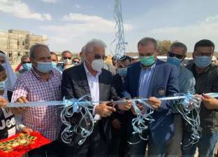 افتتاح ملعب خماسي بمنطقة الإسكان البدوي بقرية الجبيل