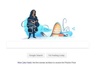 جوجل يحتفل بـ"زها حديد".. عراقية حصدت جائزة "نوبل للهندسة"