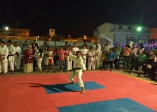 بالصور| انطلاق المباراة الودية للعبة للكاراتيه بمدينة طور سيناء