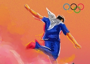 «أولمبياد فلسطين اليومية».. فلسطيني يجسد بريشته معاناة شعبه: بطولاتنا أكبر