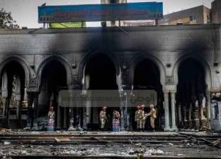 النيابة: ملتحون أشعلوا النار في مسجد رابعة قبل وصول الشرطة