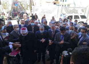 وزير الأوقاف يفتتح مسجد الصحابة بمدينة العمال في المنيا
