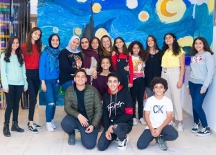 تعليم الفن التشكيلي لبعض أطفال مصر بقيادة دونزي الحسيني بإيطاليا