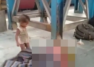 فيديو.. "وجع القلب".. طفل يحاول إيقاظ والدته الميتة من العطش في الهند