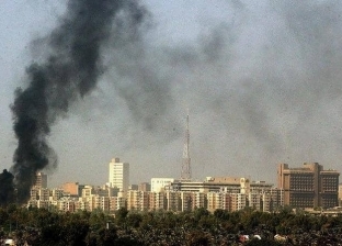 سقوط صاروخ بالقرب من السفارة الأمريكية بوسط بغداد