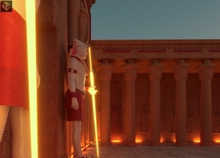 مهندس يحول معبد إدفو إلى طراز زملكاوي بـالـ«3D»: لعب وفن وهندسة