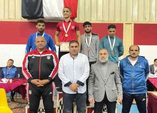أبطال مصارعة المشروع القومي للموهبة بكفر الشيخ يحصدون ميداليات ببطولة الجمهورية