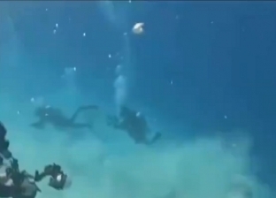 لحظة وقوع زلزال اليابان في قاع البحر.. الشعاب المرجانية تحولت إلى عاصفة رملية (فيديو)