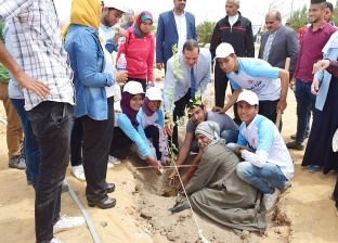 زراعة 200 شجرة ليمون في جامعة سوهاج