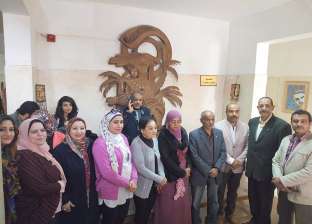 افتتاح أول معرض لـ"التراث الشعبي" بكلية التربية الفنية في المنيا