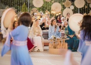 الملكة رانيا في حفل حنة رجوة وولي العهد الأردني: «العروس بعيوننا»