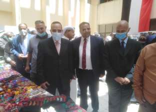 افتتاح معرض المشغولات اليدوية للجمعيات الأهلية بشمال سيناء