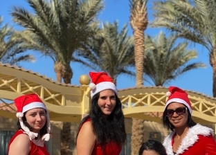 بدء احتفالات أعياد الميلاد في فنادق الغردقة بمشاركة سياح من 24 جنسية