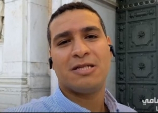«ديفيد» مصري مشارك في ندوة الرئيس من إيطاليا: فرحتي لا توصف