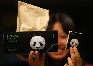 بالصور| قريبا.. مناديل ورقية مصنوعة من "نفايات الباندا" في الصين