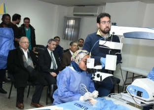 "طب الإسكندرية" تنظم ورشة لـ66 طبيبا لمحاكاة عمليات المياه البيضاء