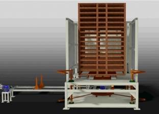 «ماكينة لحمل الباليتات الثقيلة».. مشروع تخرج لطلاب هندسة يهدف لخدمة الصناعة