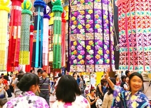 صور.. قصة مهرجان تاناباتا.. مجرة درب التبانة في شوارع اليابان