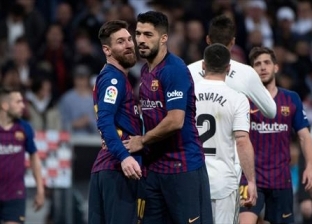ميسي وسواريز يقودان هجوم برشلونة أمام ريال مدريد في الكلاسيكو