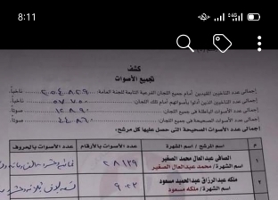 فيديو.. الصافي عبدالعال يتصدر بـ28139 صوتا في الإسكندرية
